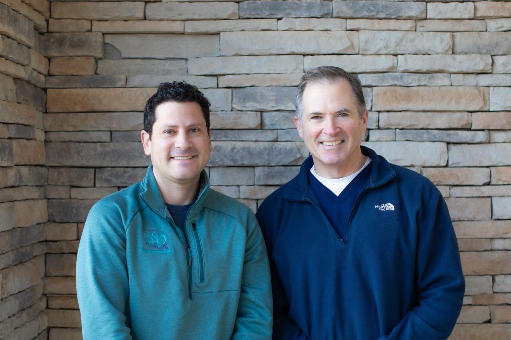 Dr. Andrew Simpson and Dr. Nick Governale of South Shreveport Dental